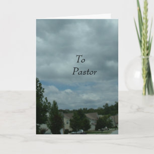 TILL Pastor Tack Kort
