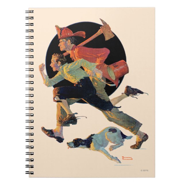 Till räddingen anteckningsbok (Framsidan)