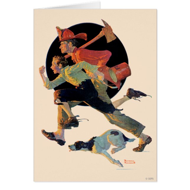 Till Räddingen Hälsningskort (Framsidan)