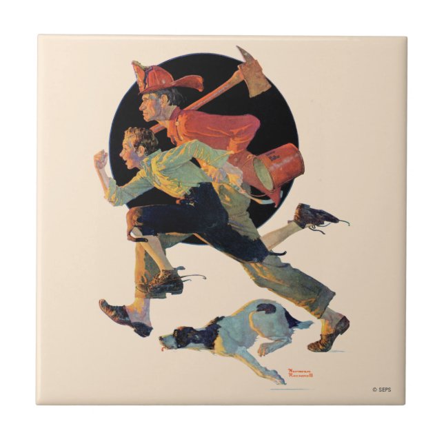 Till Räddingen Kakelplatta (Framsidan)