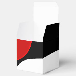 Till Redd: Abstrakt Black, White & Red Presentaskar