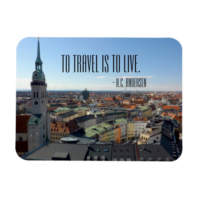 Till resande magnet (Horisontell)