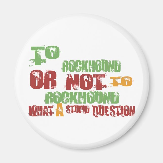 Till Rockhound Magnet (Framsidan)