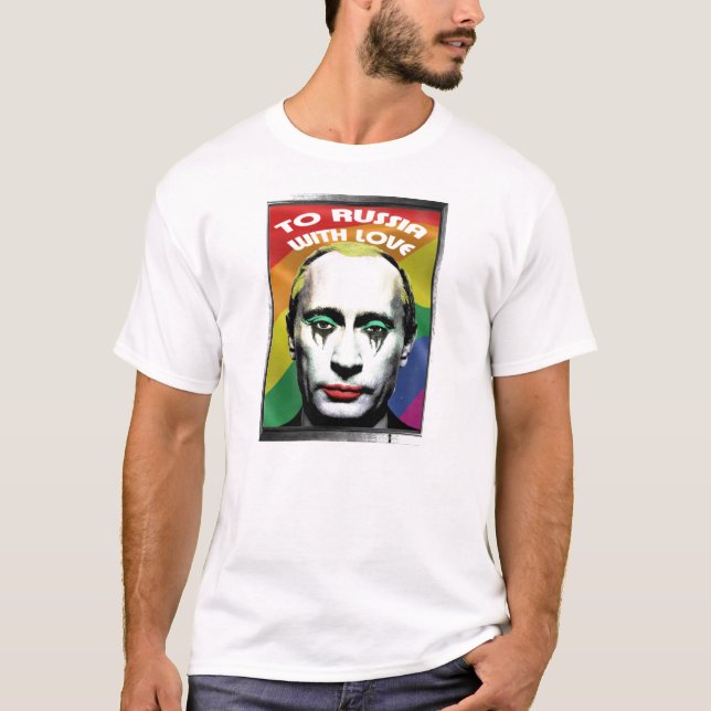 Till Ryssland med kärlek Tee (Framsida)