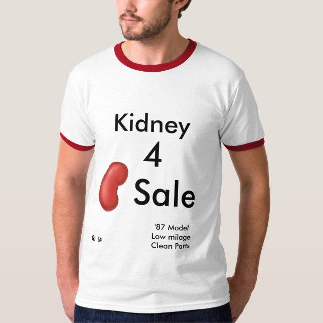 Till salu njure tee (Framsida)