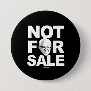 Till salu - - politiskt humor för Bernie Knapp