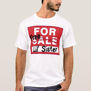 Till salu rolig T-tröja för syster T-shirt