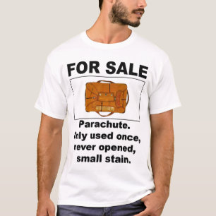Till salu T-tröja för fallskärm Tee Shirt