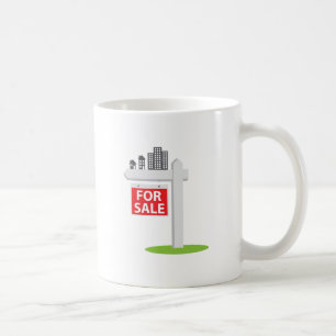 Till salu underteckna kaffemugg