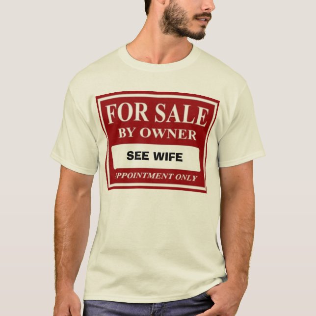 Till salu vid ägaren - SE FRUN Tee Shirt (Framsida)