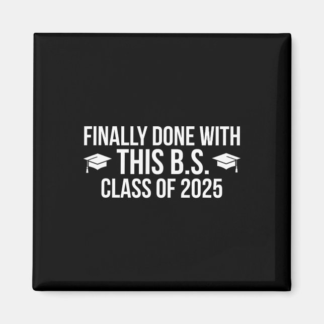 Till sist med denna BS CL från 2025 - Studenten Magnet (Framsidan)