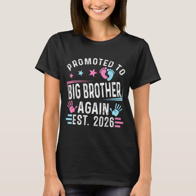 Till skjorta befordrad storebror igen Est T Shirt (Framsida)