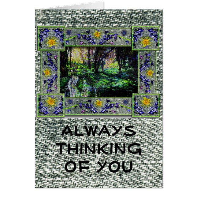 Till Skogen Hälsningskort (Framsidan)