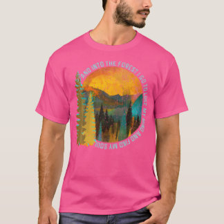 Till skogen jag går och hyr in skeppskvarn Älskare T Shirt