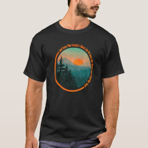 Till skogen jag går, som är en hiking Nature Campi T Shirt