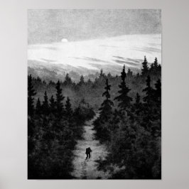 Till Skogen Theodor Kittelsen Poster