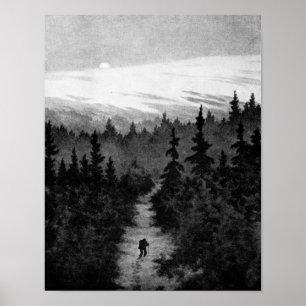 Till Skogen Theodor Kittelsen Poster