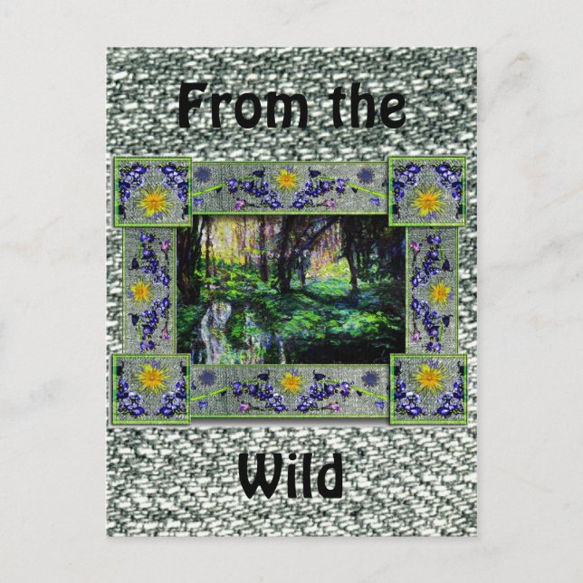 Till Skogen Vykort (Framsida)