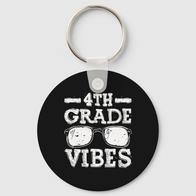 Till skola 4:e Klass Vibes Nyckelring (Framsida)