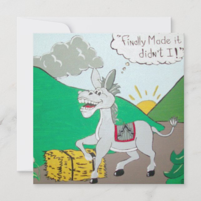 Till slut gjorde den en inbjudan (Framsida)