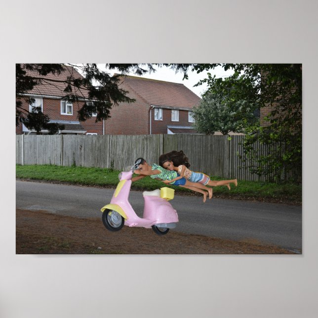 Till slut håller bensinen på att ta slut. poster (Framsidan)