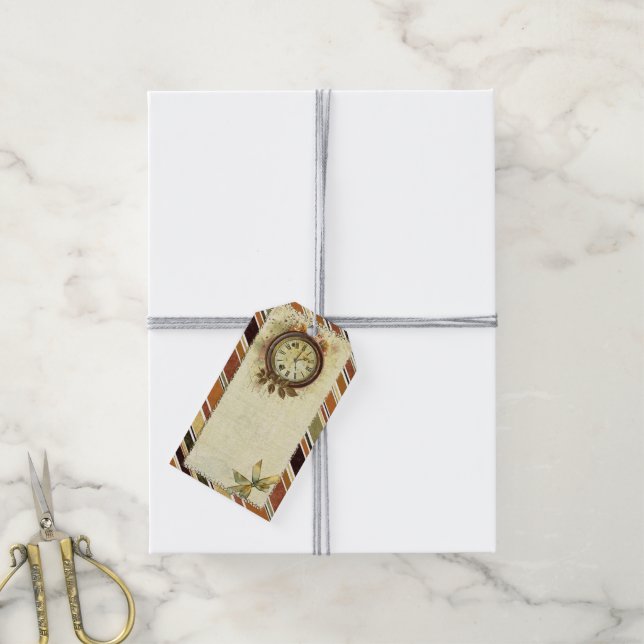 Till slutet av Victorian Presentetikett (Med Snöre)