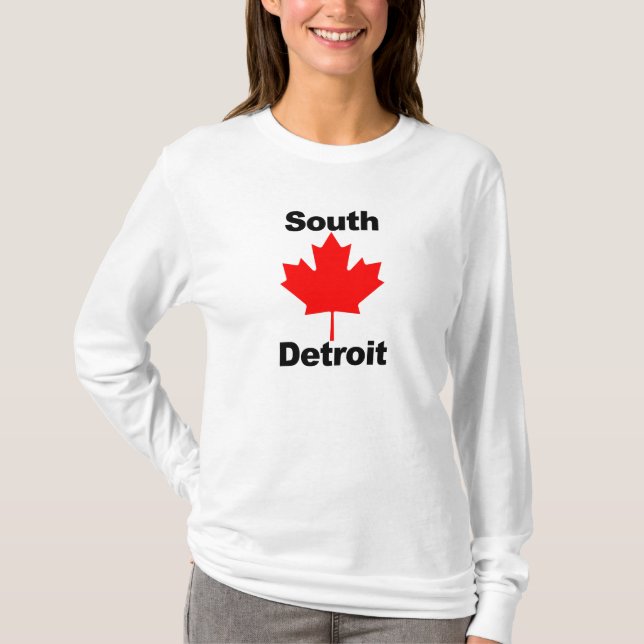 Till södra Detroit är... Tee Shirt (Framsida)
