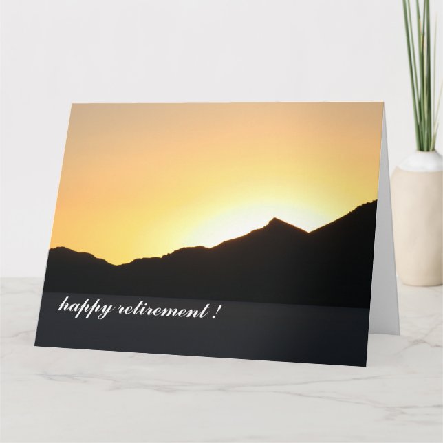 till solnedgången stor kort (Framsida)