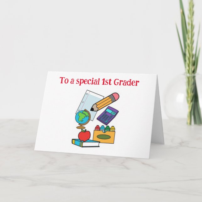 **TILL SPECIELL 1:a GRADER** Kort (Framsida)