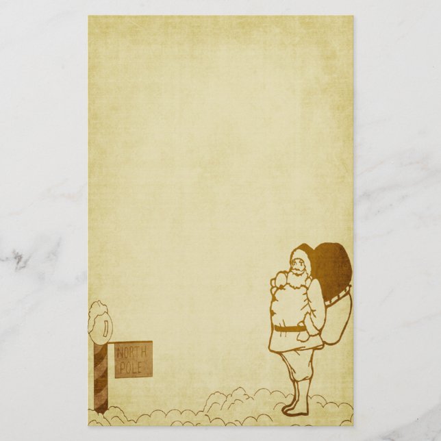 Till Stationeriet i Nordpolen Brevpapper (Framsida)