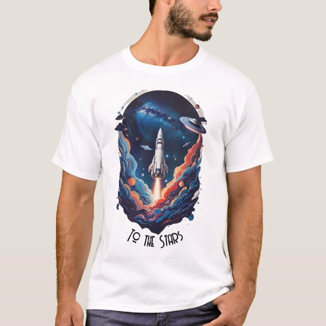 Till stjärnorna | t shirt (Framsida)
