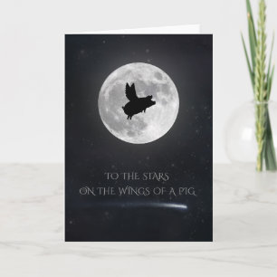 till stjärnorna vid Vingarna av Gris Kort