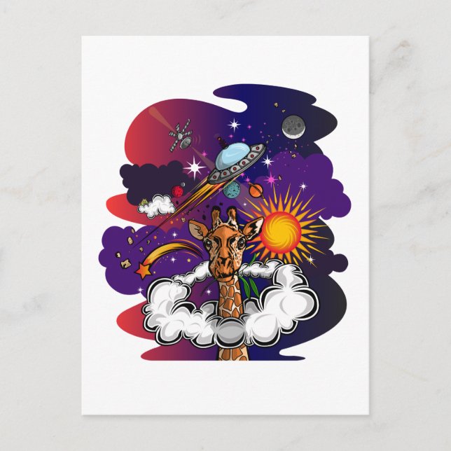 Till stjärnorna vykort (Framsida)