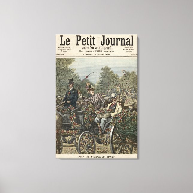 Till svarsoffren canvastryck (Framsida)