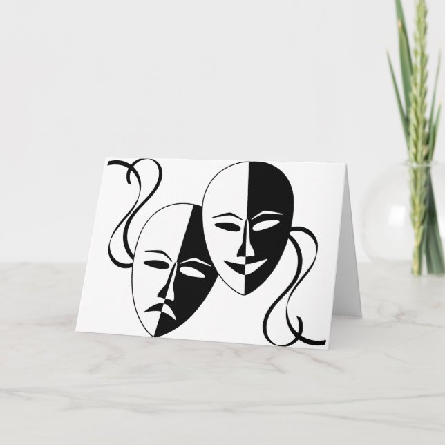 Till teatern! kort (Framsida)