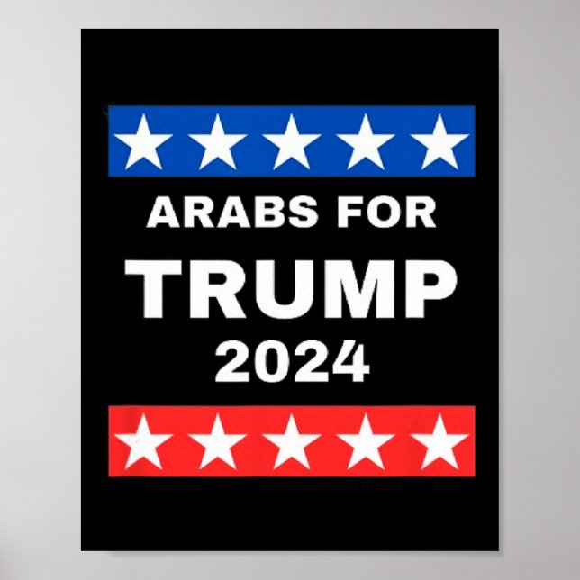 Till Trump President Donald Trump 2024 Poster (Framsidan)