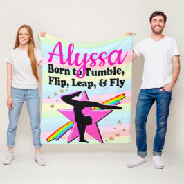 TILL TUMBLE, FLIP, LEAP OCH FLY FLEECEFILT