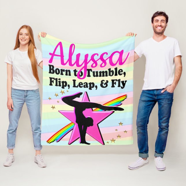 TILL TUMBLE, FLIP, LEAP OCH FLY FLEECEFILT (På plats)