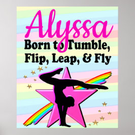 TILL TUMBLE, FLIP, LEAP OCH FLY POSTER