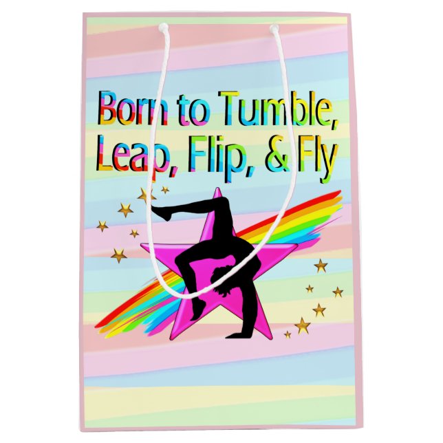 TILL TUMBLE GYMNASTICS GIFT BAG (Framsidan)