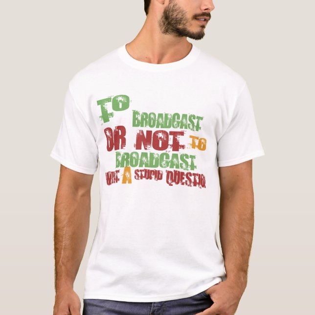 Till TV-sändning T Shirt (Framsida)