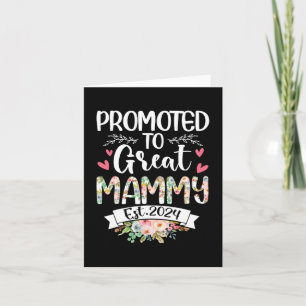 Till Underbar Mammy Est 2024 Mors dag Kort