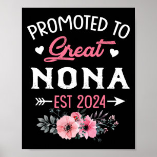 Till Underbara Nona Est 2024, blomma Poster