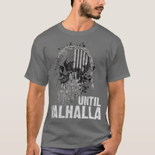 Till Valhalla Viking US Flagga Vintage ShirtTil Va T Shirt