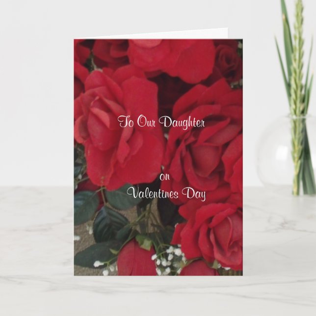 Till vår dotter helgkort (Framsida)