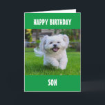 TILL VÅR ELLER MIN SON PÅ DIN BIRTHDAY! KORT<br><div class="desc">TACK FÖR ATT VI STOPPADE AV ETT AV MINA ÅTTA STOPPAR!!!!!!</div>