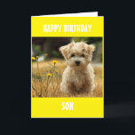 TILL VÅR ELLER MIN SON PÅ DIN BIRTHDAY! KORT<br><div class="desc">TACK FÖR ATT VI STOPPADE AV ETT AV MINA ÅTTA STOPPAR!!!!!!</div>