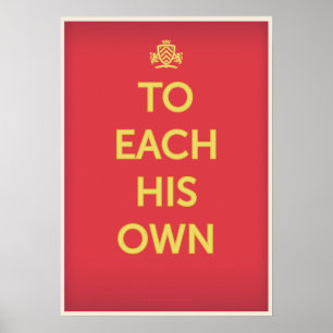 Till var och en av sina egna poster