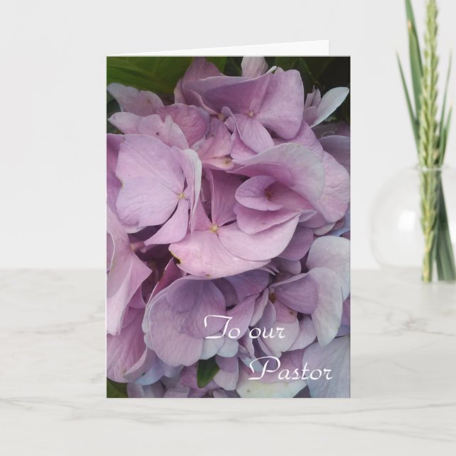 Till vår pastor tack kort (Framsida)