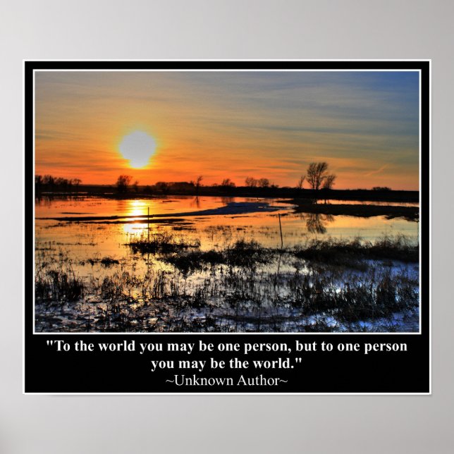 Till världen........ poster (Framsidan)